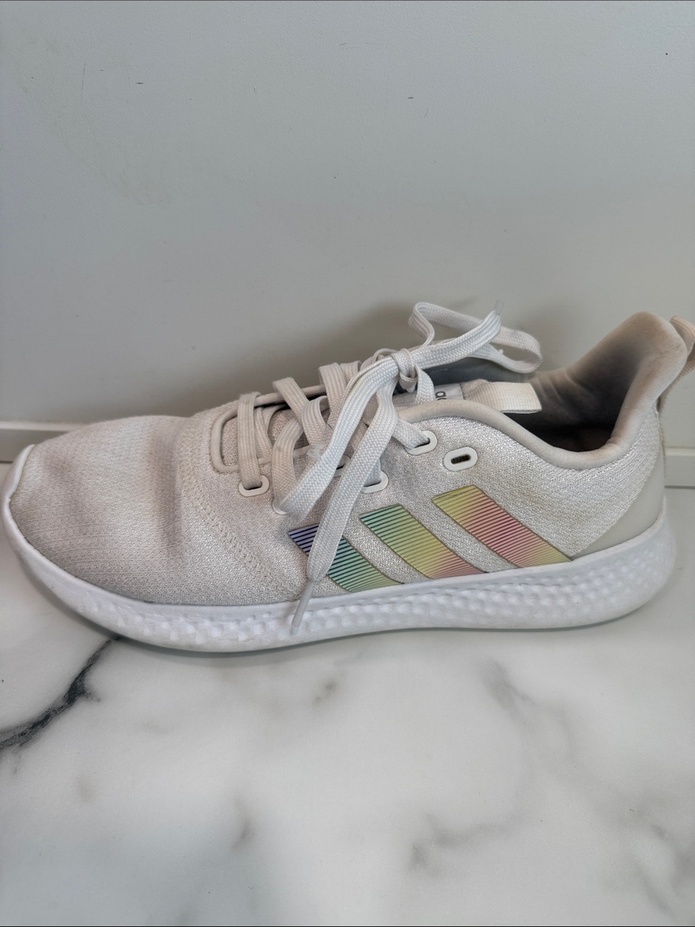 Adidas Puremotion Cloudfoam White Multi Running Sneakers Women’s 9.5